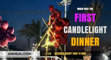 The Romantic Origins of the First Candlelight Dinner