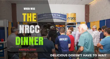When Was the NRCC Dinner? A Historical Overview and Significance