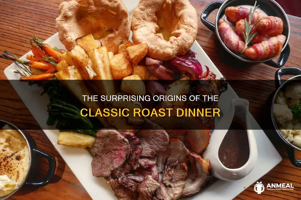 when was the roast dinner invented