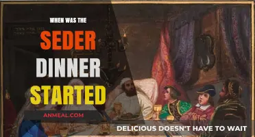 Origins of the Seder Dinner: A Historical Journey Through Passover Traditions