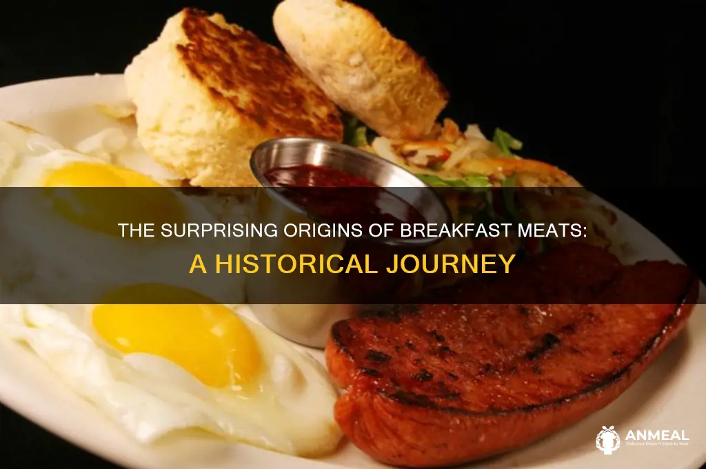 when were breakfast meats first made