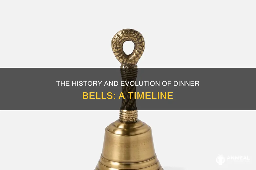 when were dinner bells made