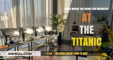 Titanic's Breakfast Hours: A Glimpse into the Ship's Morning Routine