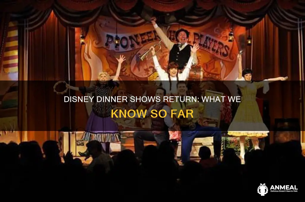 when will disney dinner shows return