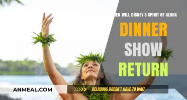 Disney's Spirit of Aloha Dinner Show Return: What We Know