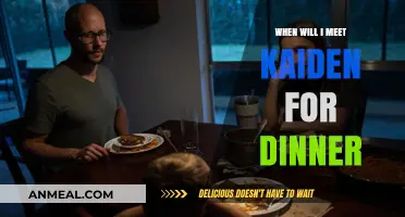 Anticipating Dinner with Kaiden: Timing, Plans, and Exciting Expectations