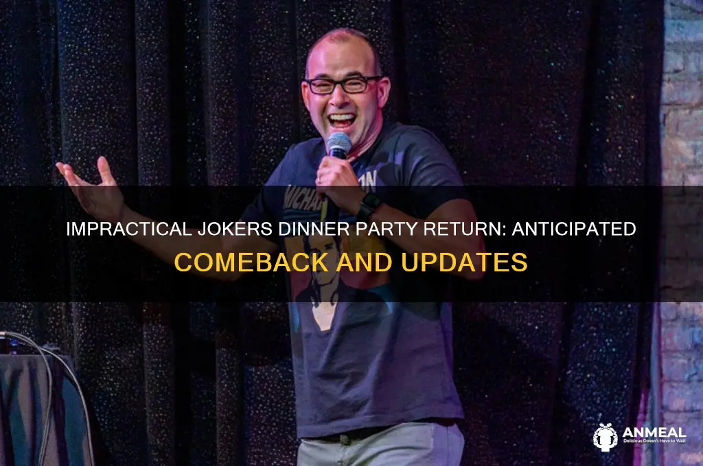 when will impractical jokers dinner party return