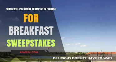Trump's Florida Breakfast Sweepstakes: Dates and Details Revealed
