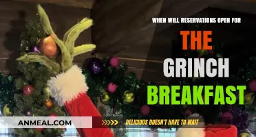 Grinch Breakfast Reservations: When Can You Secure Your Spot?