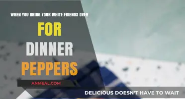 Spicy Cultural Fusion: Hosting White Friends for Dinner with Peppers