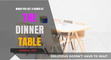 Unexpected Erections: Handling Dinner Table Boners with Grace and Humor