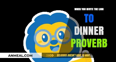 Inviting the Lion to Dinner: Unraveling a Powerful Proverb's Wisdom