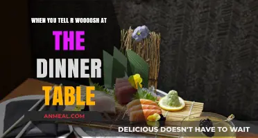 When 'R Woooosh' Steals the Spotlight at the Dinner Table