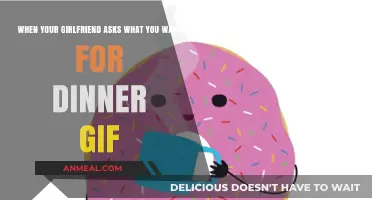 When She Asks What’s for Dinner: The Ultimate GIF Reaction Guide