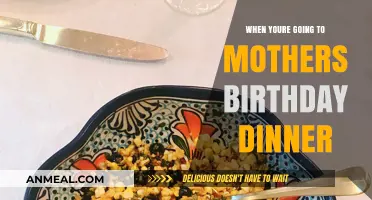 Celebrating Mom's Special Day: Tips for a Memorable Birthday Dinner