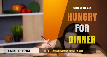 Skipping Dinner: Understanding Appetite Loss and Healthy Alternatives