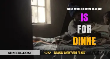 Broke and Hungry: Surviving When Bed Becomes Your Dinner Table