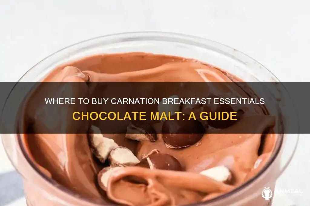 where an i buy carnation breakfast essentials chocolate malt