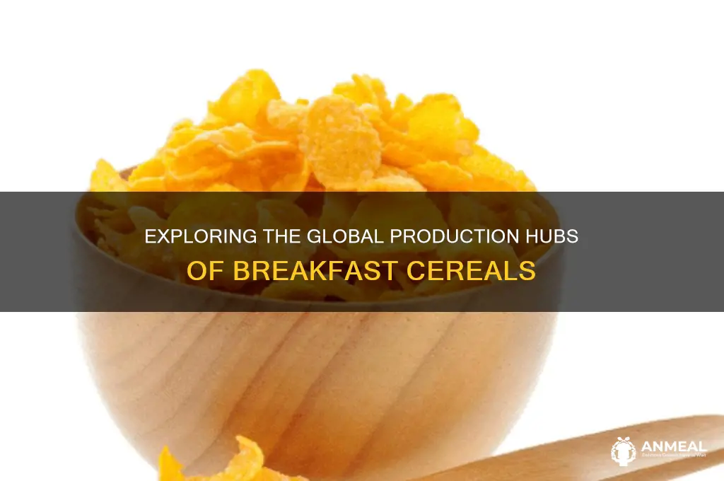 where are breakfast cereals produced