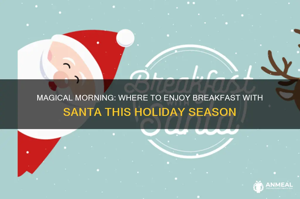 where breakfast with santa