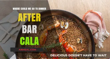 Dinner Spots Near Bar Cala: Top Post-Bar Dining Recommendations