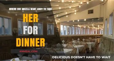 Angela's Dinner Dilemma: Where Did She Want Andy to Take Her?
