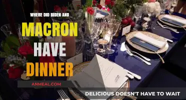 Biden and Macron's Dinner Location: A Diplomatic Culinary Evening