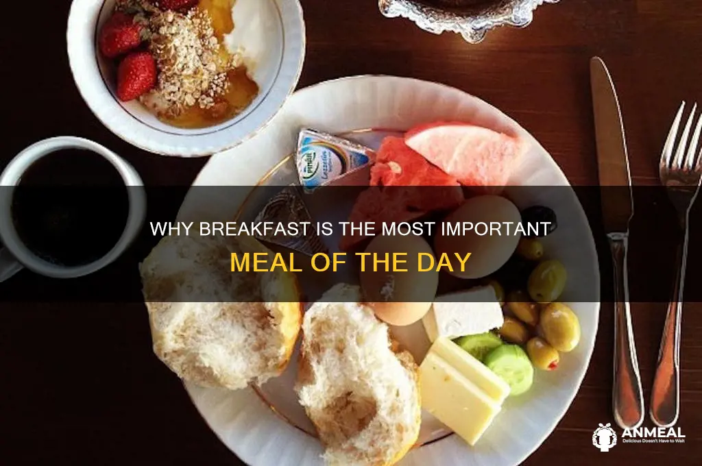 where did breakfast is the most important