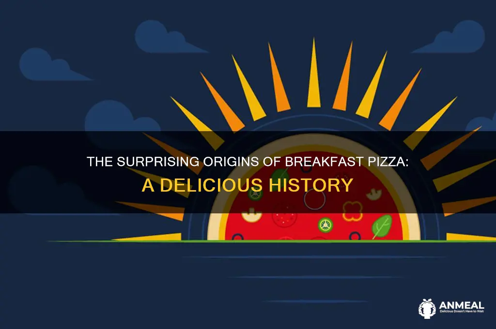 where did breakfast pizza originate