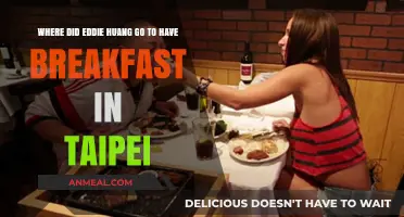 Eddie Huang's Taipei Breakfast Spot: A Culinary Adventure Unveiled
