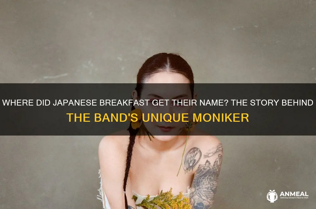 where did japanese breakfast get their name