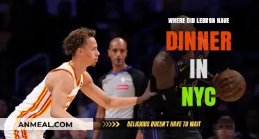 LeBron James' NYC Dinner Spot: Where the King Dined in Style