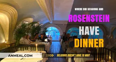 Sessions and Rosenstein's Secret Dinner Location Revealed: Where They Met