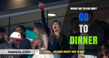 Taylor Swift's Dinner Spot: Unveiling Her Recent Culinary Adventure