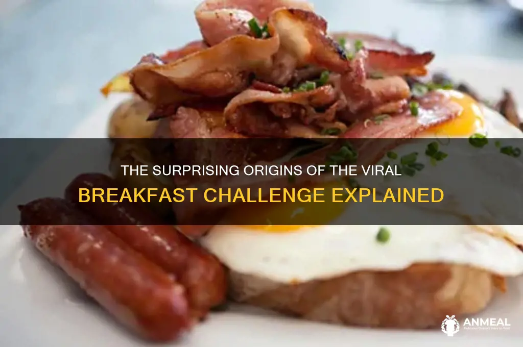 where did the breakfast challenge come from
