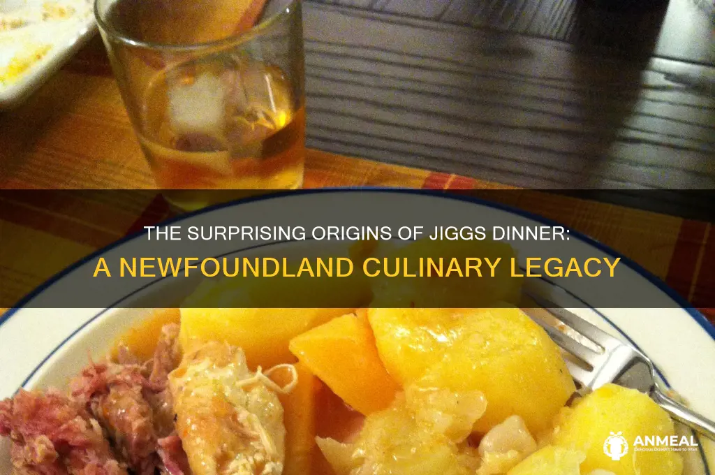 where did the name jiggs dinner come from