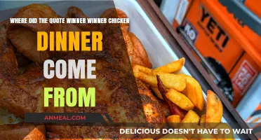 Winner Winner Chicken Dinner": Uncovering the Origins of the Famous Quot