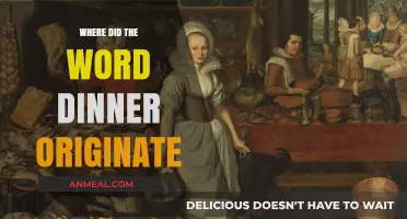 The Surprising Origins of the Word Dinner: A Historical Journey
