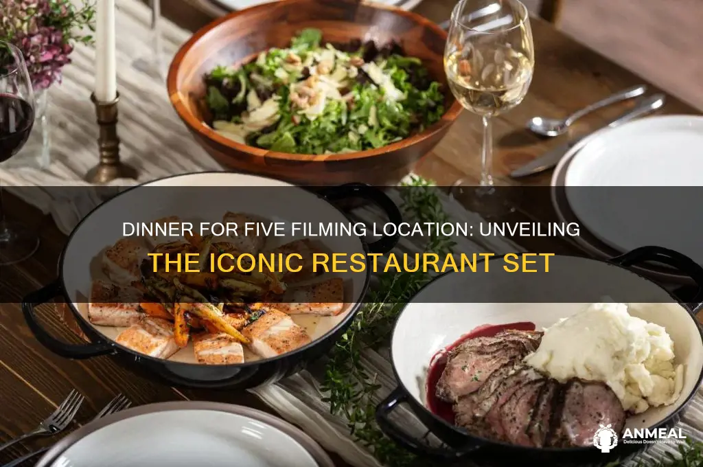 where did they film dinner for five what restaurant