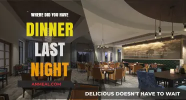 Last Night's Dinner Spot: A Culinary Adventure to Remember