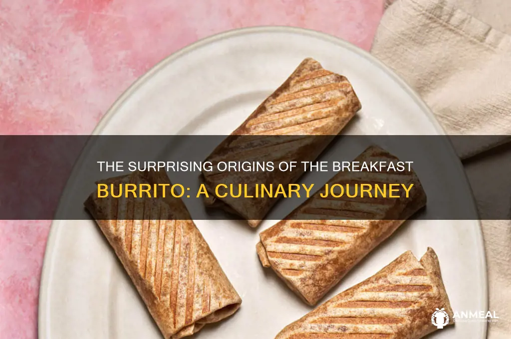 where do breakfast burritos come from