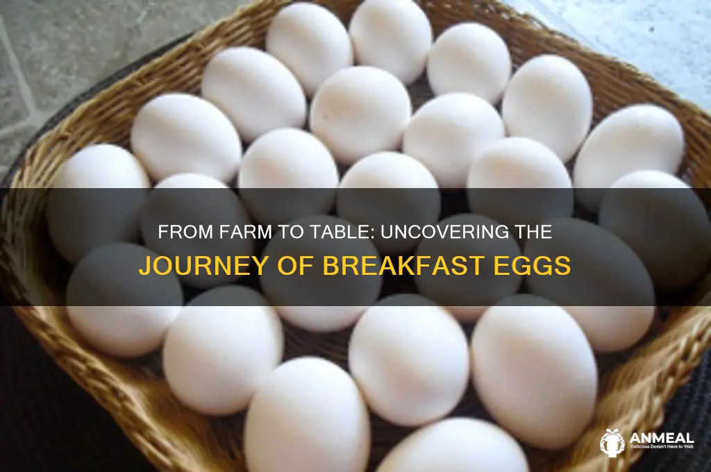 where do breakfast eggs come from