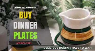 Celebrities' Secret Sources: Where Stars Shop for Dinner Plates