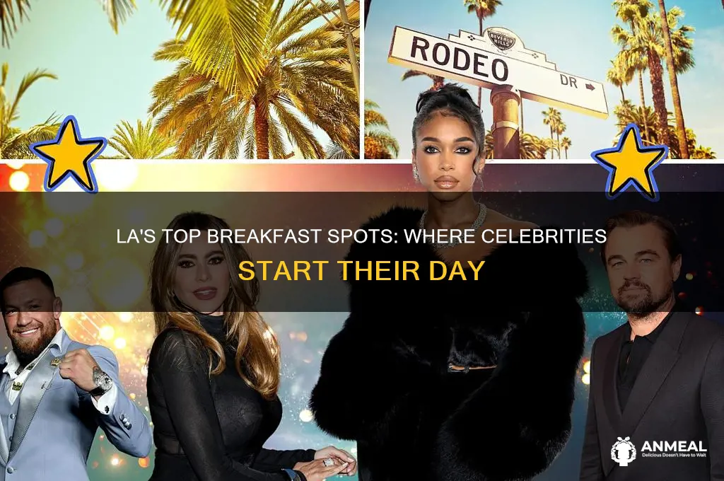 where do celebrities have breakfast in la