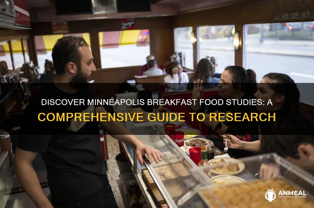 where do i find studies on breakfast foods in minneapolis