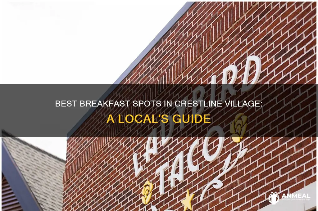where do i get breakfast in crestline village