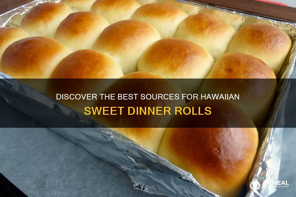 where do i get hawaiian sweet dinner rolls