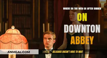 Downton Abbey's Post-Dinner Mystery: Where Do the Men Disappear To?