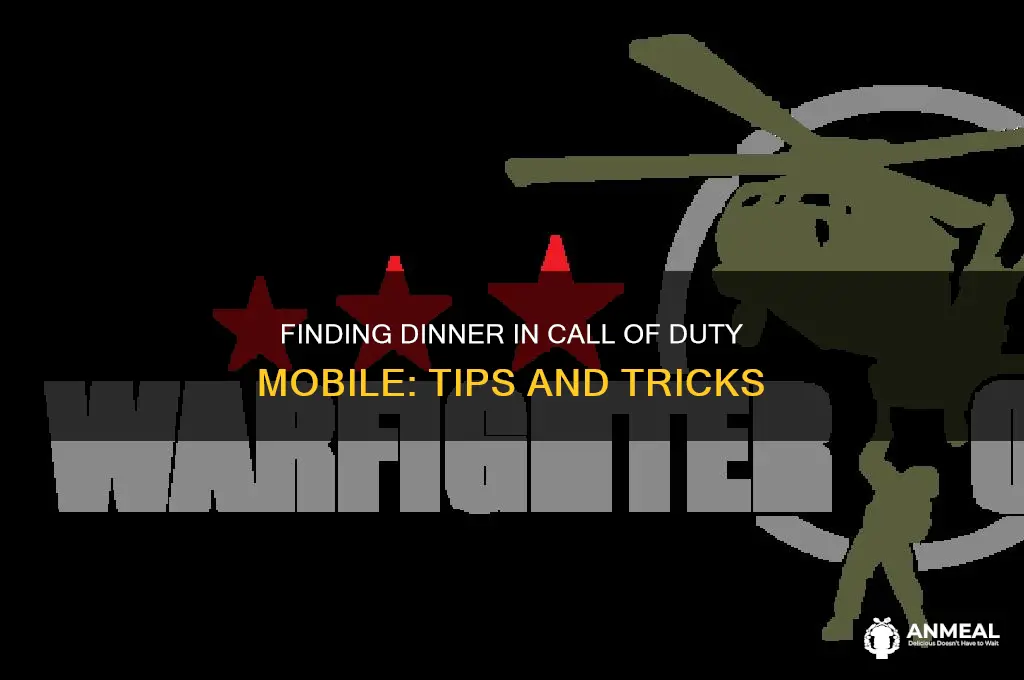 where do u find dinner in call of duty mobile