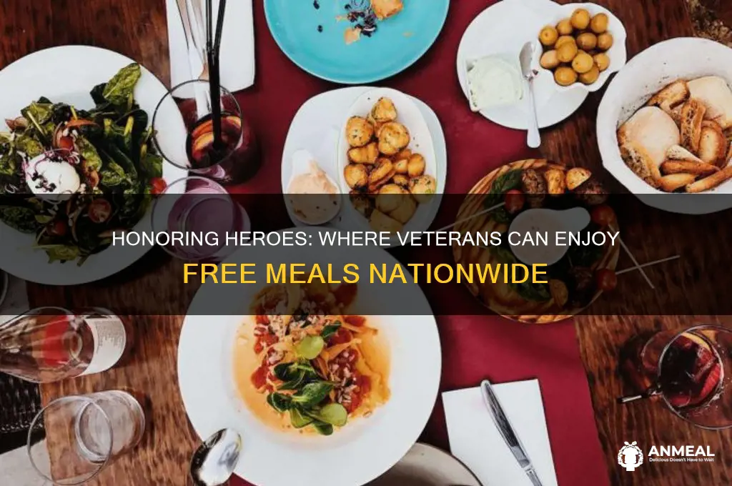 where do veterans get free dinner